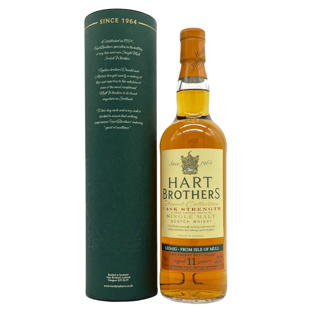 Ledaig 2005/2016 - 1st Fill Sherry Butt - Cask Strength - Hart Brothers