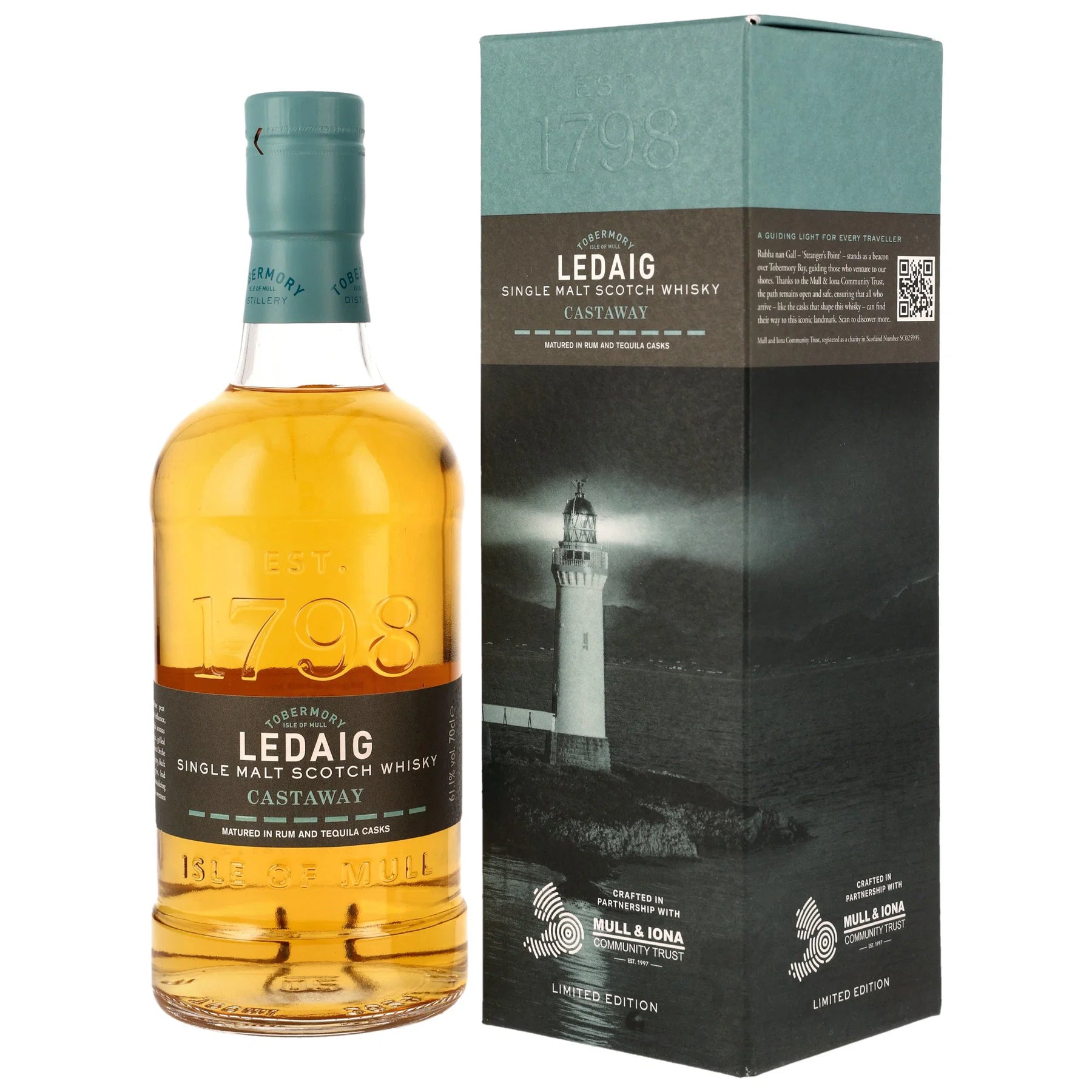 Ledaig Castaway - Matured in Rum & Tequila Casks