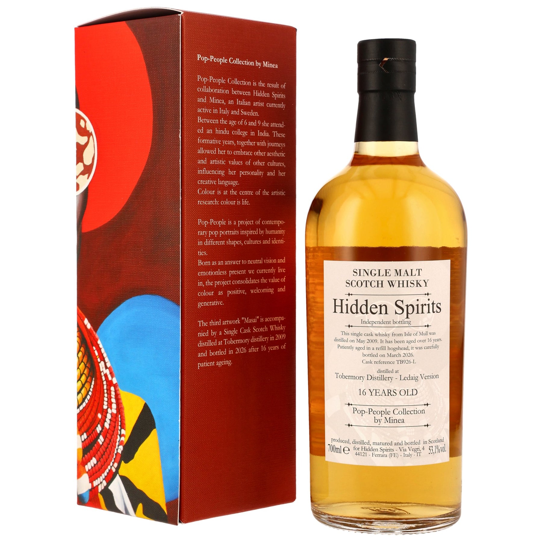 Ledaig 2009/2026 - 16 Jahre - Refill Hogshead - Fassnummer TB926-L - Hidden Spirits