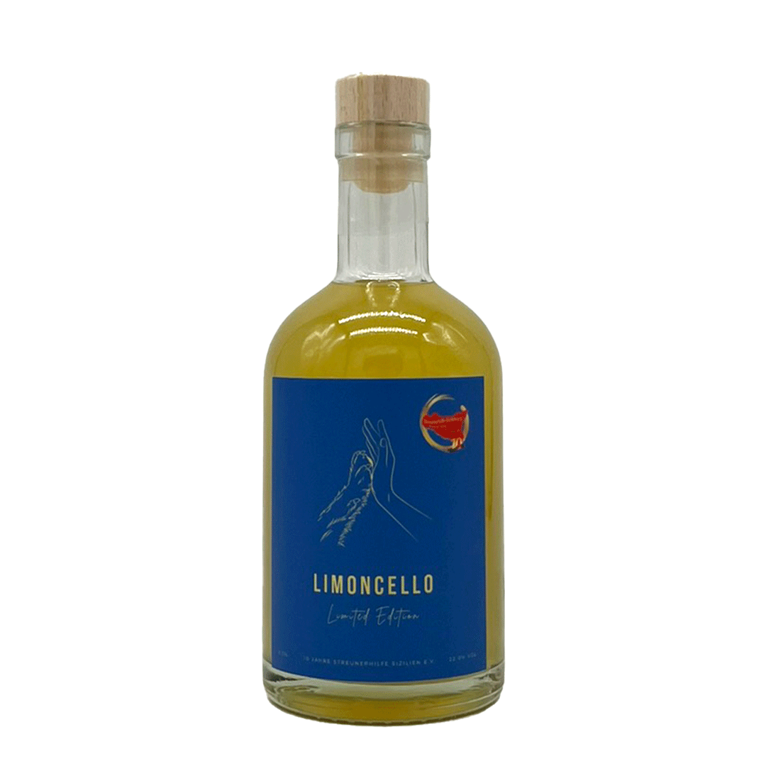 Limoncello - 10 Jahre Streunerhilfe Sizilien - 0,35l