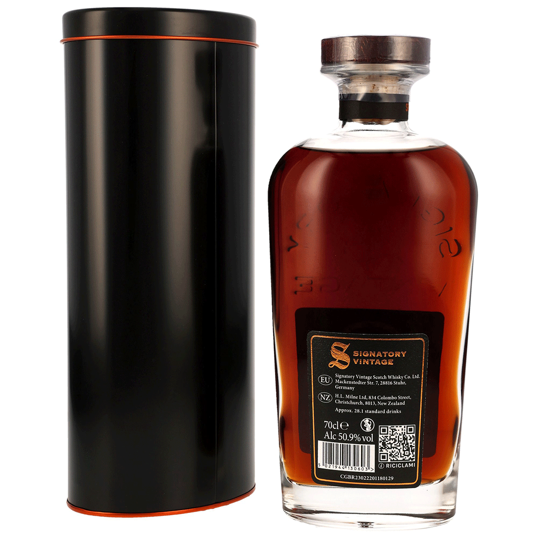 Linkwood 1995/2025 - 30 Jahre - 1st Fill Oloroso Sherry Hogshead - Fassnummer 3 - Signatory Symingtons Choice