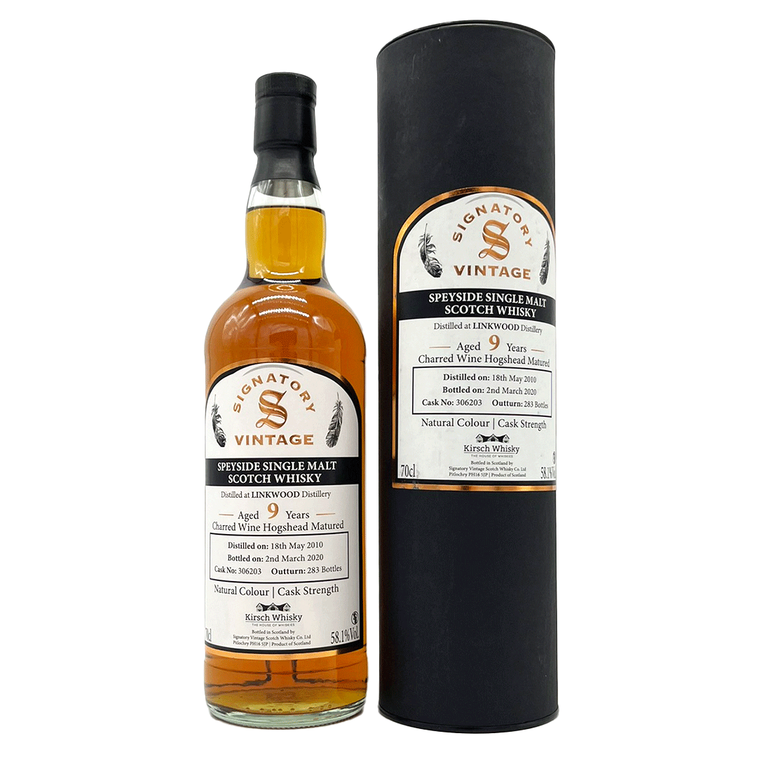 Linkwood 2010/2020 - Charred Wine Hogshead - Fassnummer 306203 - Signatory Vintage