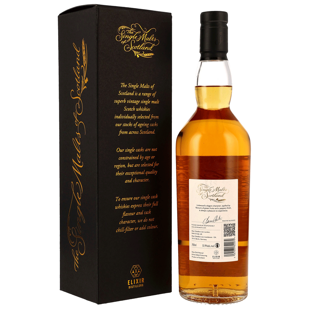 Linkwood 2010/2025 - 15 Jahre - Refill Hogshead - Fassnummer 301253 - The Single Malts of Scotland