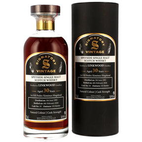 Linkwood 1995/2026 - 30 Jahre - 1st Fill PX Sherry Hogshead - Fassnummer 19 - Cask Strength - Signatory Vintage