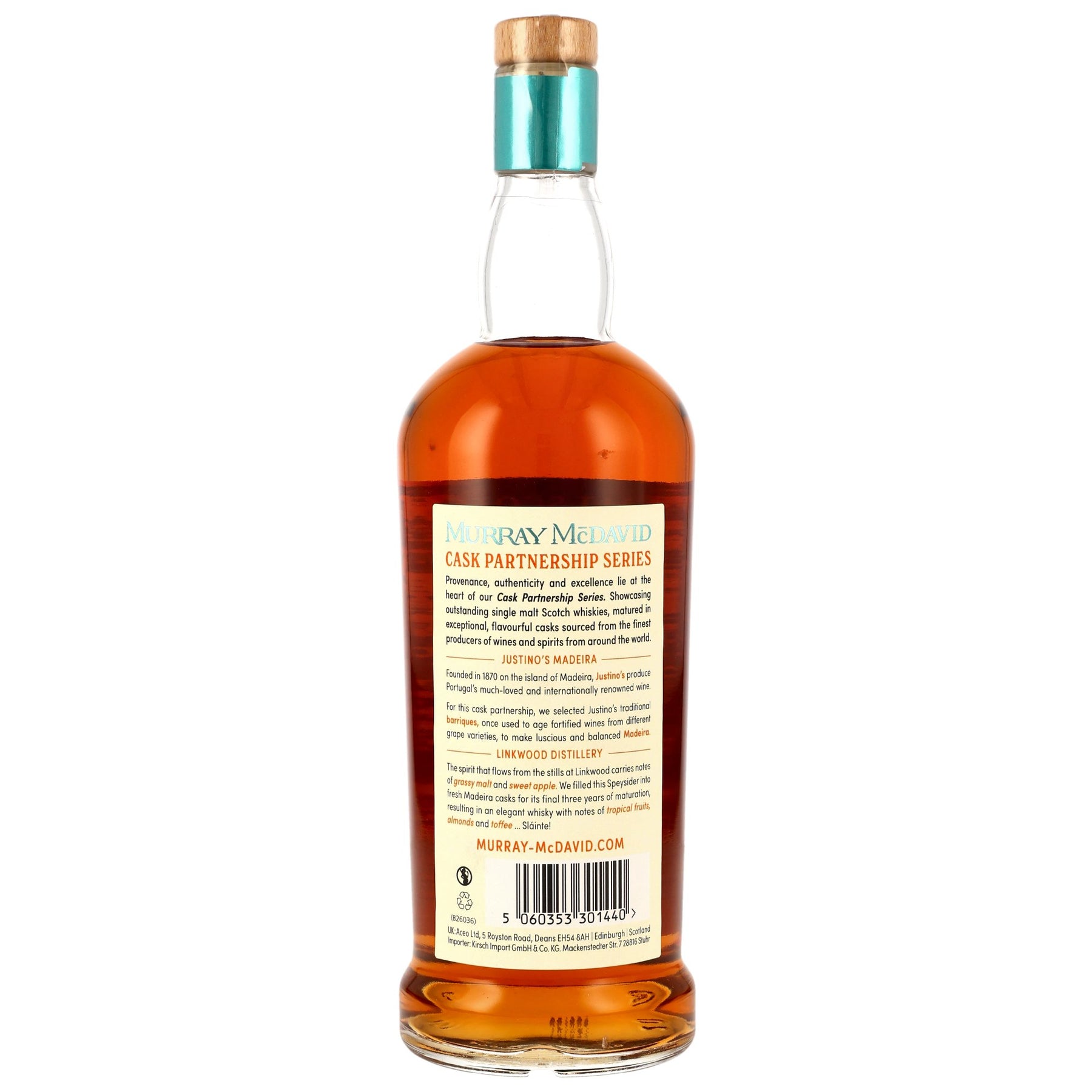 Linkwood 2017/2026 - 8 Jahre - Justino's Madeira Cask Finish - Cask Partnership Series - Murray McDavid