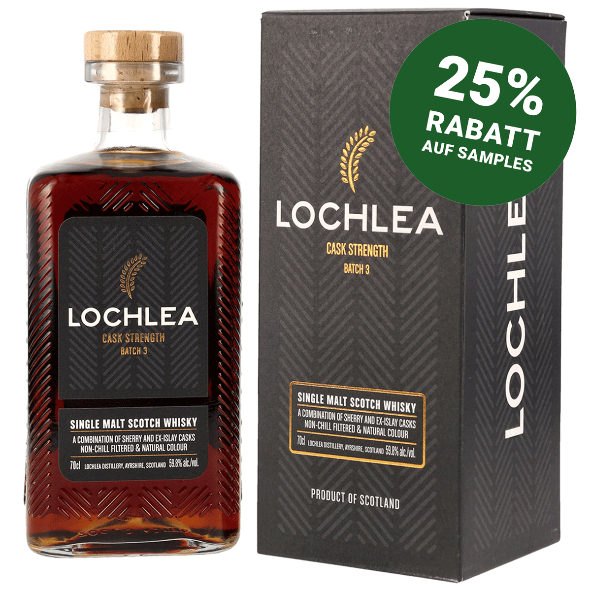 Lochlea Cask Strength Batch #3