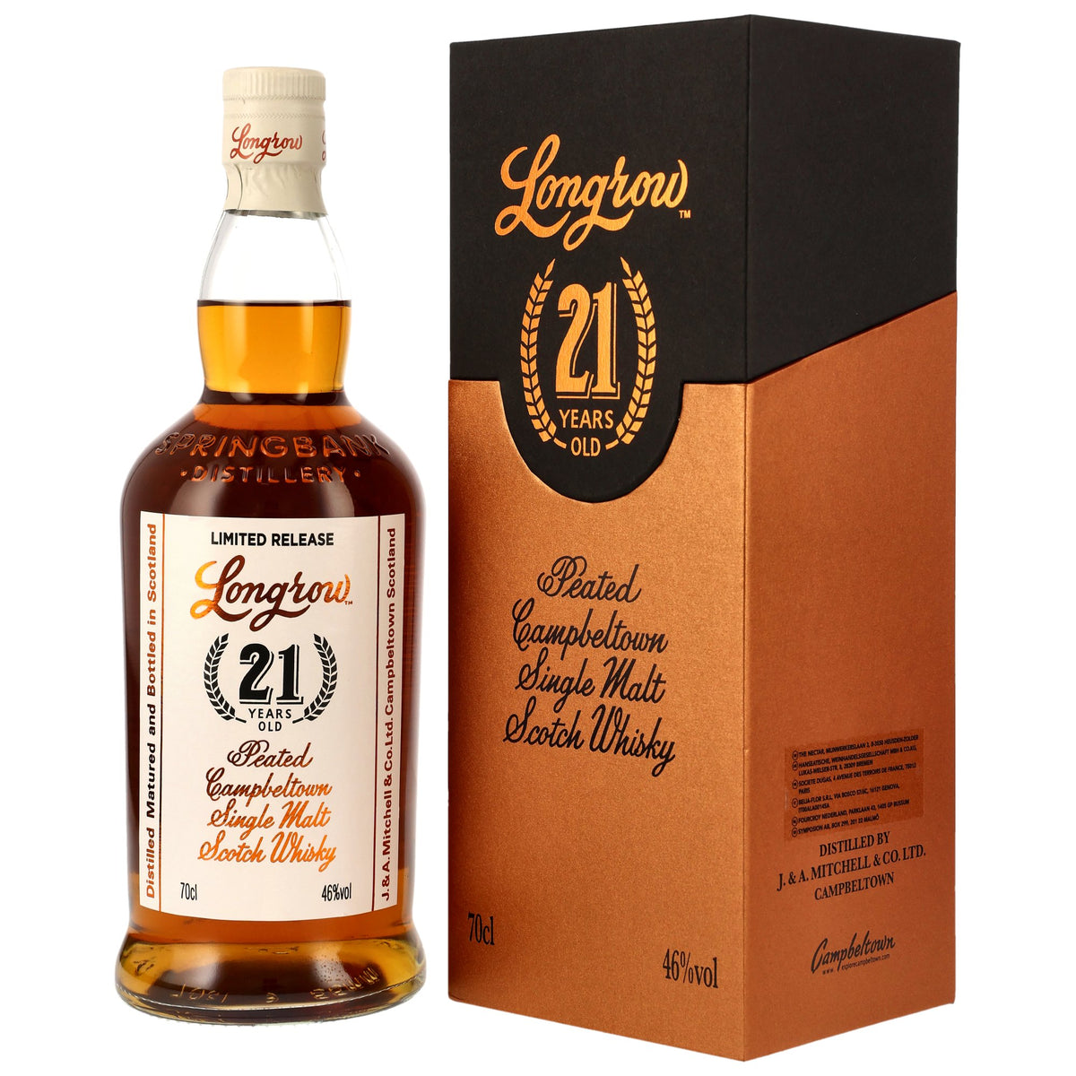 Longrow 21 Jahre - 2022 Release