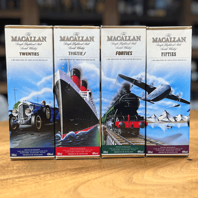 Macallan Travel Serie - Twenties, Thirties, Fourties und Fifties - 4 x 0,5l