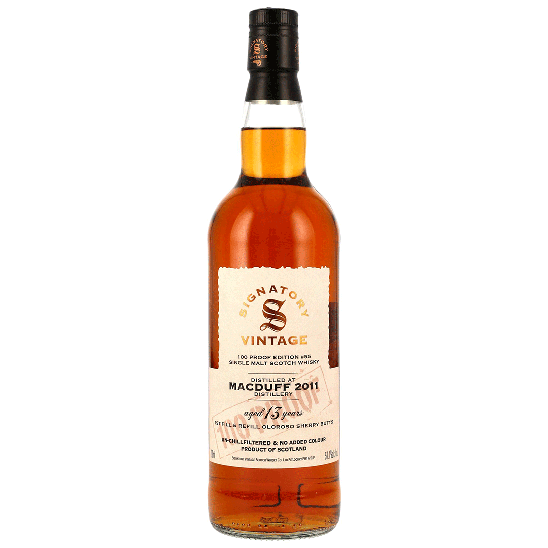 Macduff 2011/2025 - 13 Jahre - Signatory 100 PROOF Edition #55