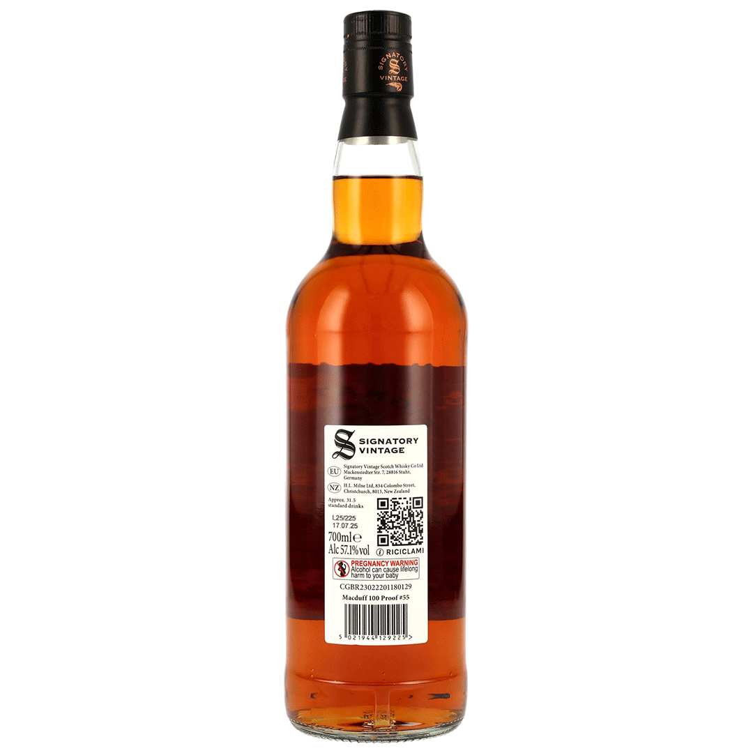 Macduff 2011/2025 - 13 Jahre - Signatory 100 PROOF Edition #55