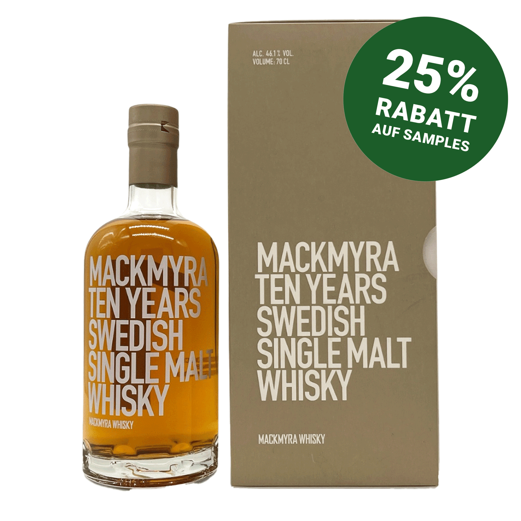 Mackmyra 10 Jahre – Swedish Single Malt Whisky