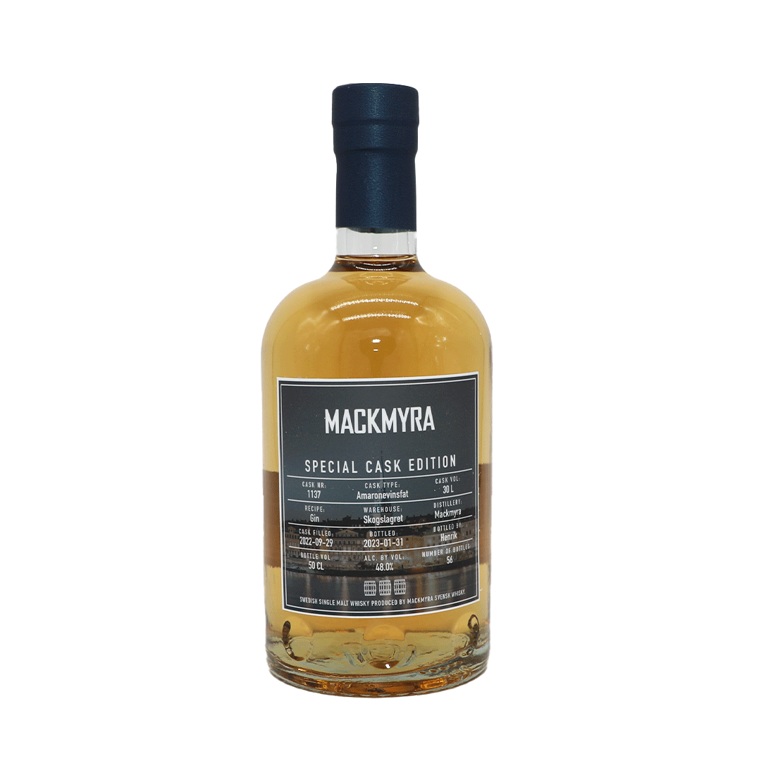 Mackmyra Gin - Private Cask 1137 - Amaronevinsfat