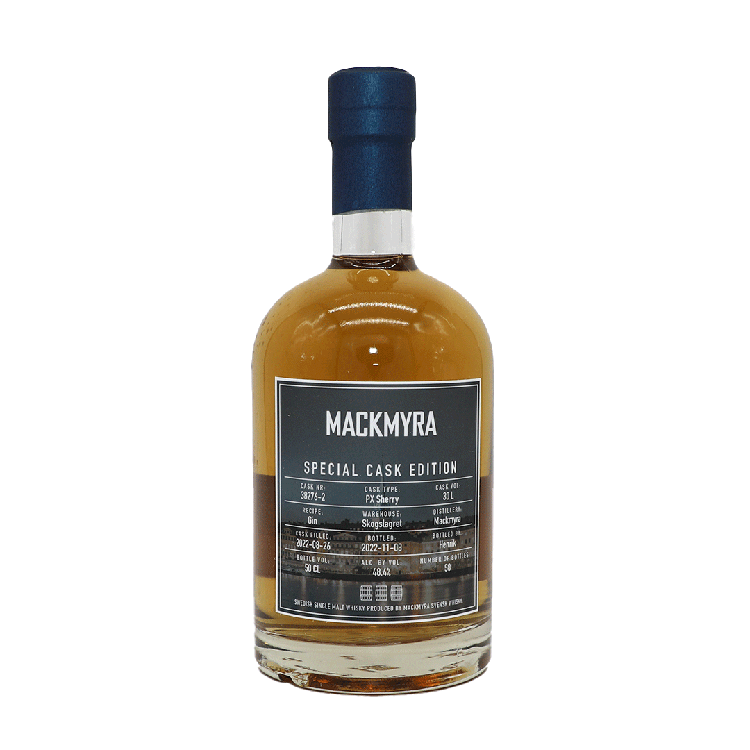 Mackmyra Gin - Private Cask 38276-2 - PX Sherry