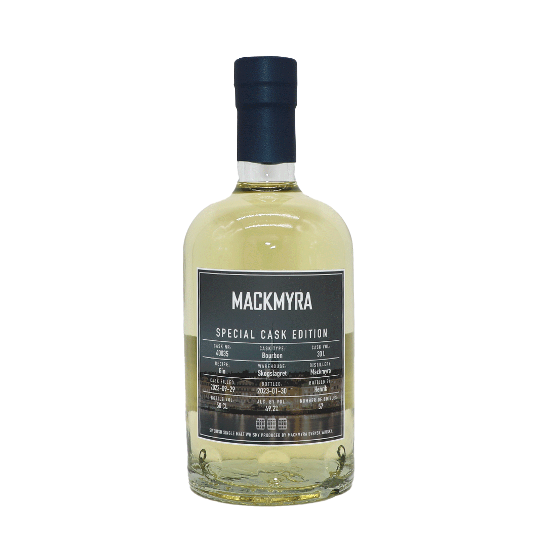 Mackmyra Gin - Private Cask 40035 - Bourbon