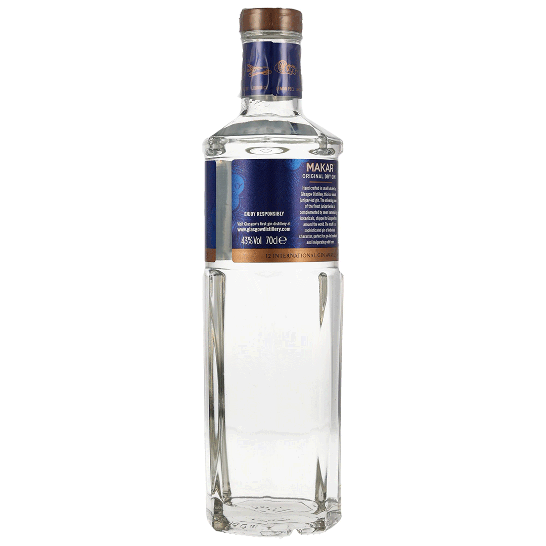 Makar Original Dry Gin - Glasgow Distillery