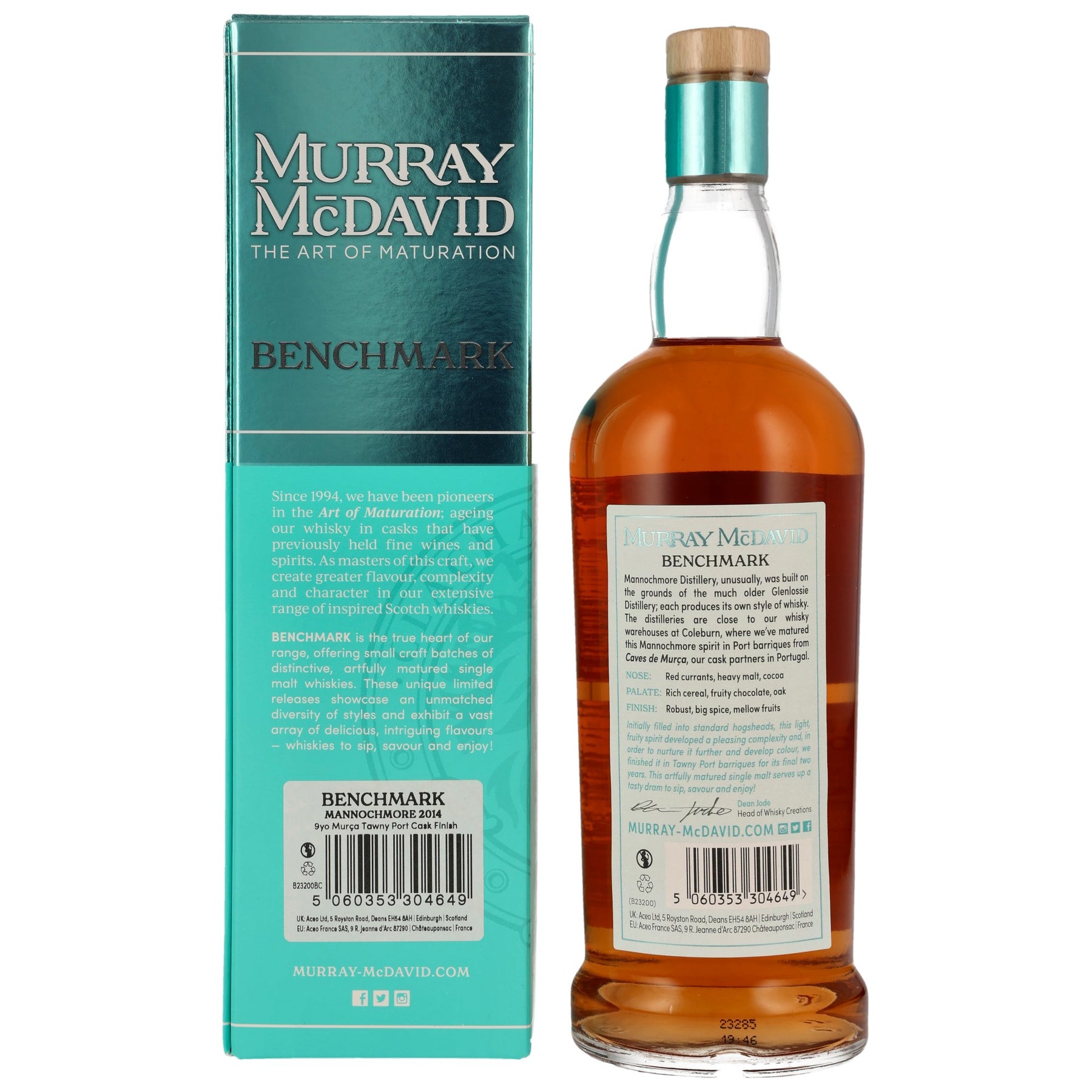 Mannochmore 2014/2023 - 9 Jahre - Tawny Port Cask - Murray McDavid