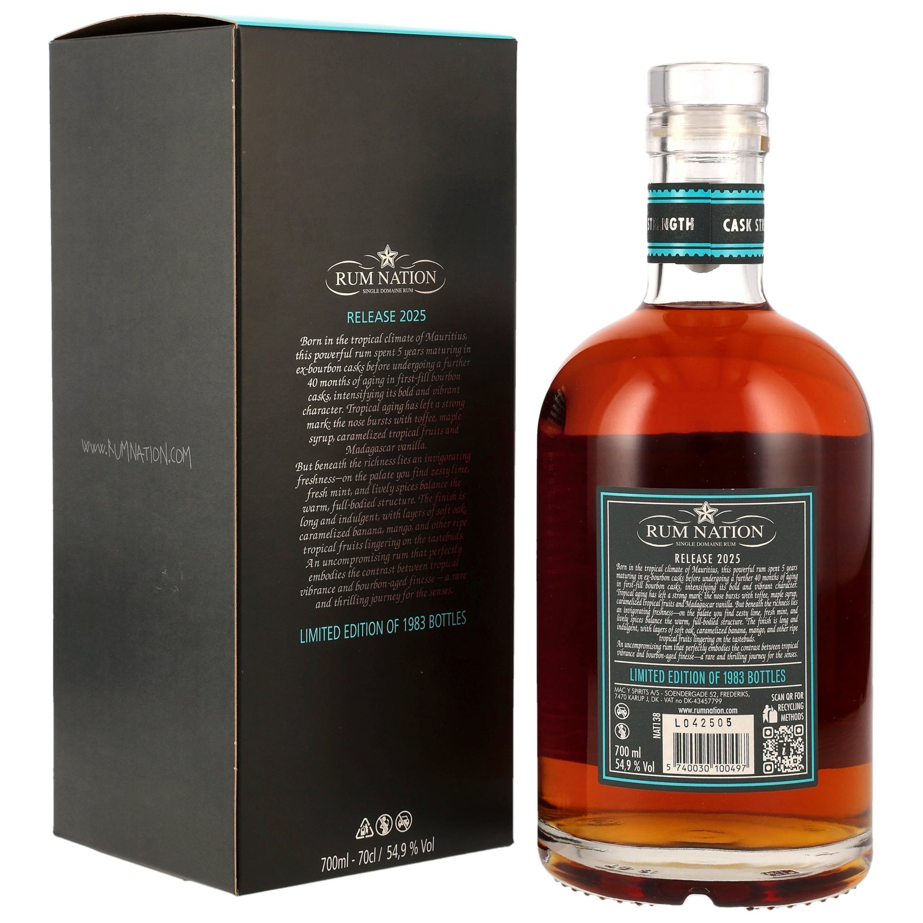 Mauritius 8 Jahre Cask Strength - Rum Nation