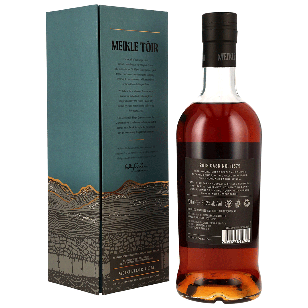 Meikle Toir 2018/2025 - 7 Jahre - Oloroso Sherry Cask - Fassnummer 11579