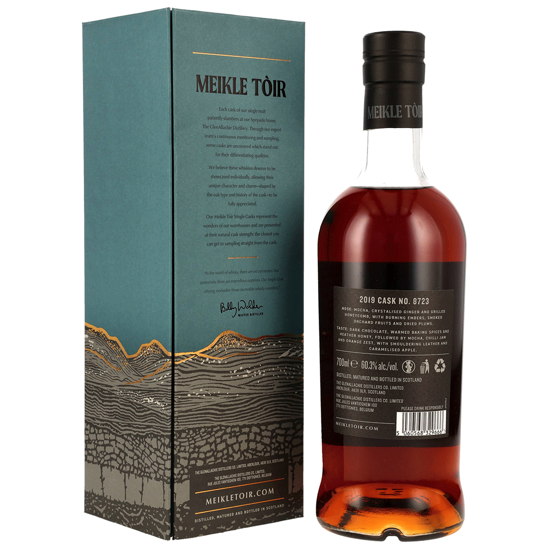 Meikle Toir 2019/2025 - 6 Jahre - Oloroso Sherry Cask - Fassnummer 8723