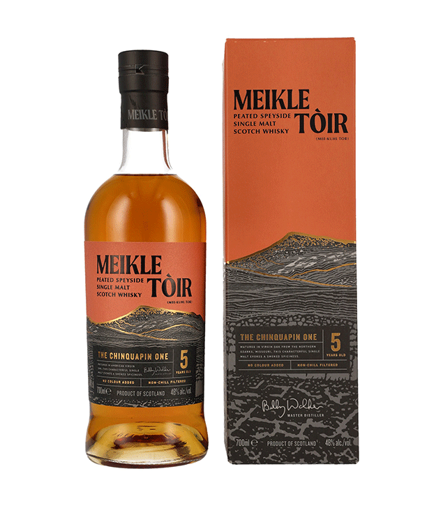 Meikle Toir 5 Jahre - The Chinquapin One - Heavily Peated GlenAllachie