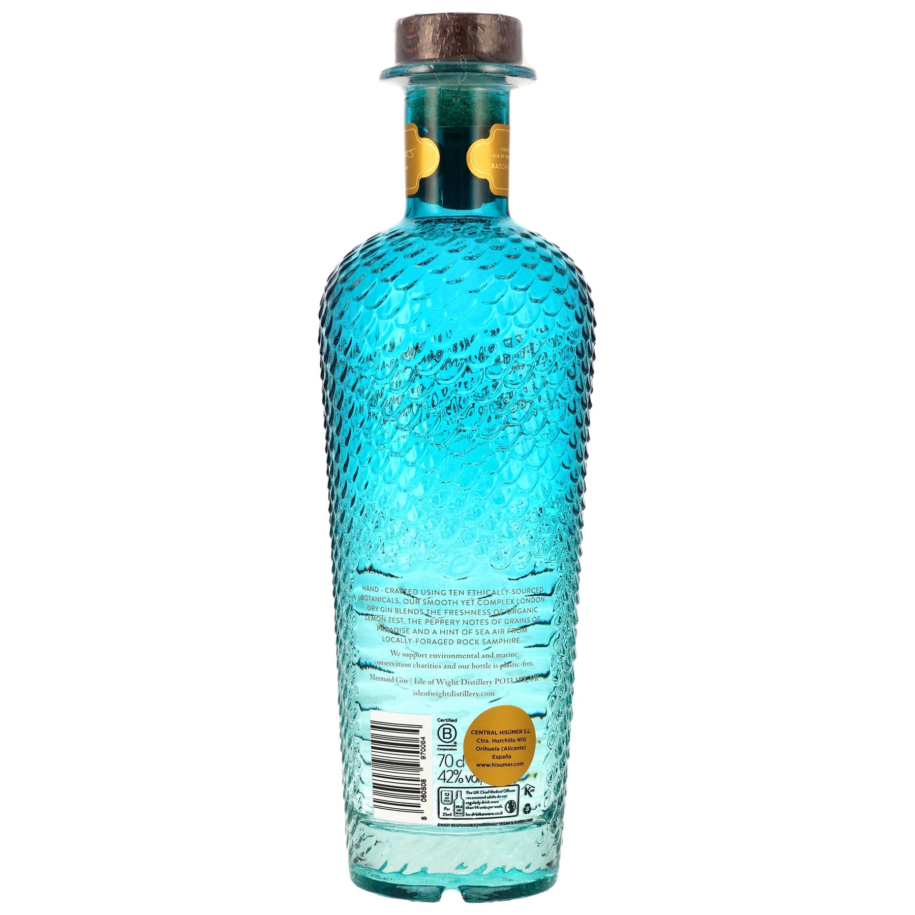 Mermaid Gin - Isle of Wight Distillery