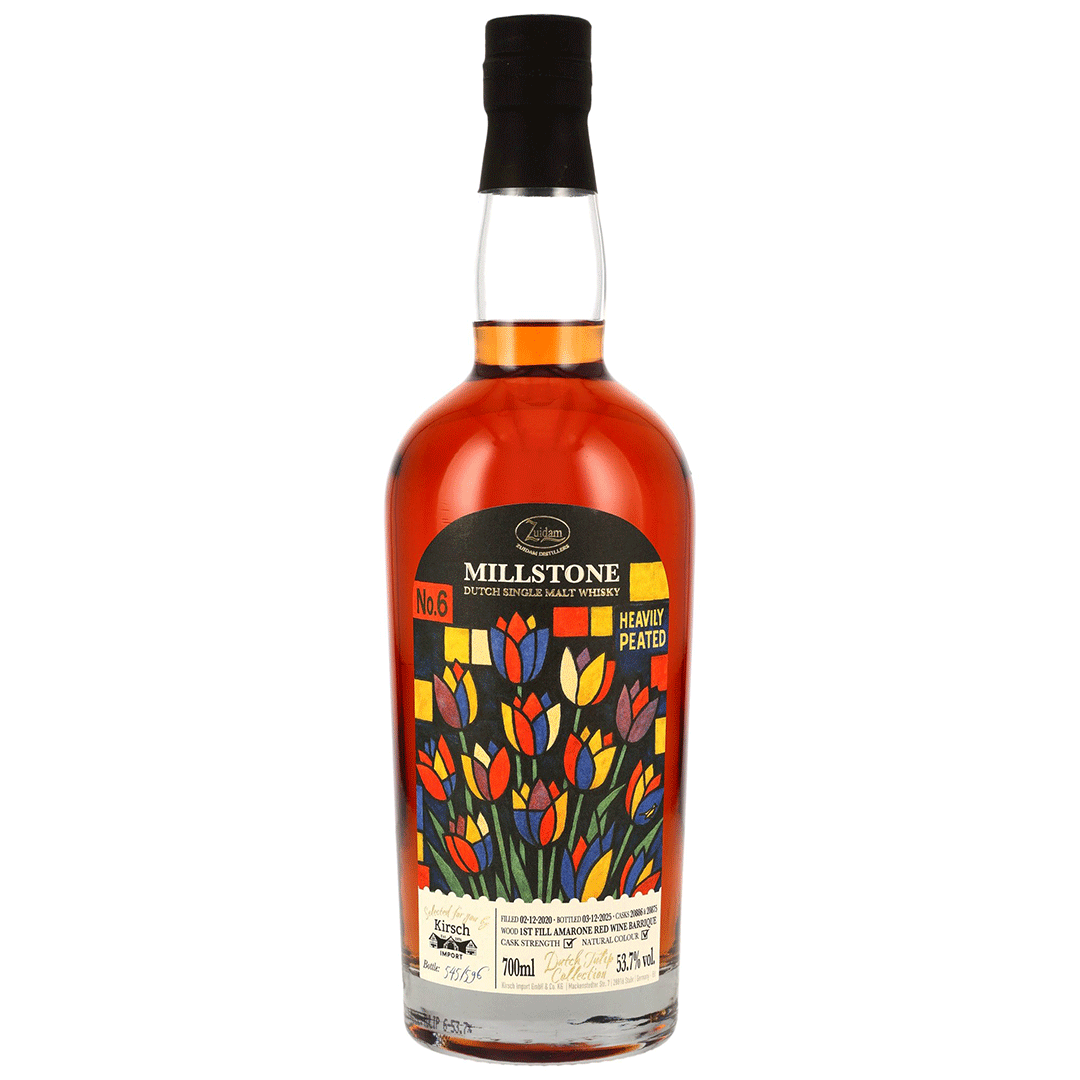 Millstone Tulip Collection No.6 – Heavily Peated – Amarone Casks (2020/ ...