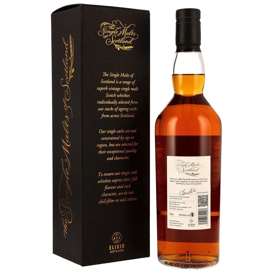 Miltonduff 2007/2025 - 17 Jahre - Refill Sherry Butt - Fassnummer 900778 - The Single Malts of Scotland