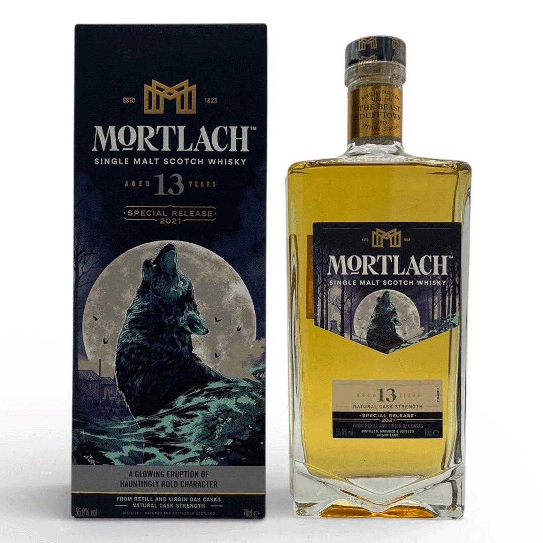 Mortlach 13 Jahre - Virgin and Refill American Oak - Diageo Special Release 2021