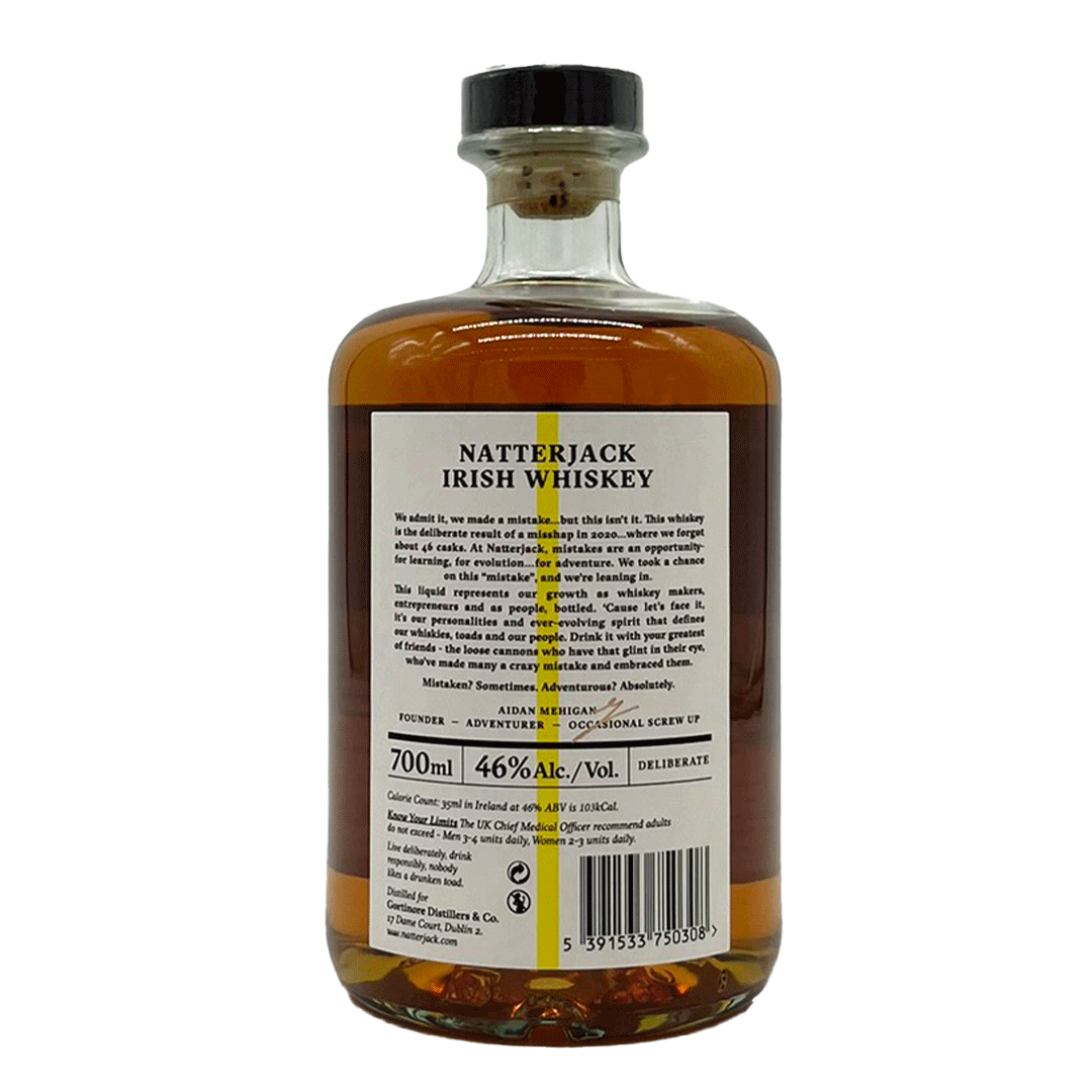 Natterjack The Mistake Blended Irish Whiskey