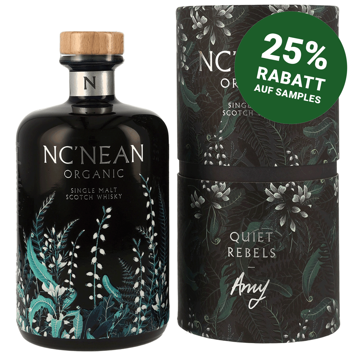 Nc'nean Organic Single Malt Whisky - Quiet Rebels: Amy