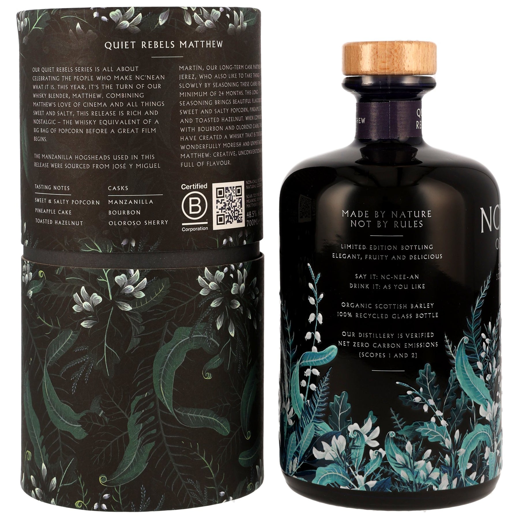 Nc'nean Organic Single Malt Whisky - Quiet Rebels: Matthew