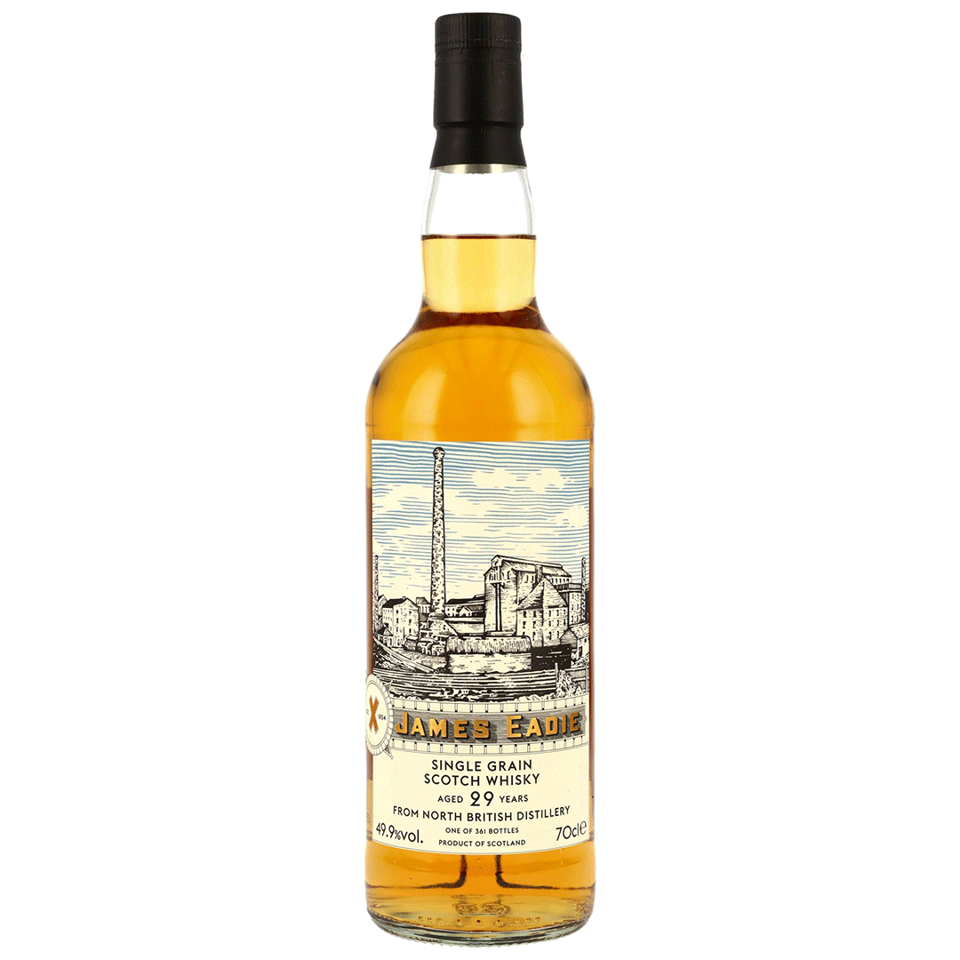 North British 1995/2025 - 29 Jahre - Single Grain - Two Refill Hogsheads - James Eadie