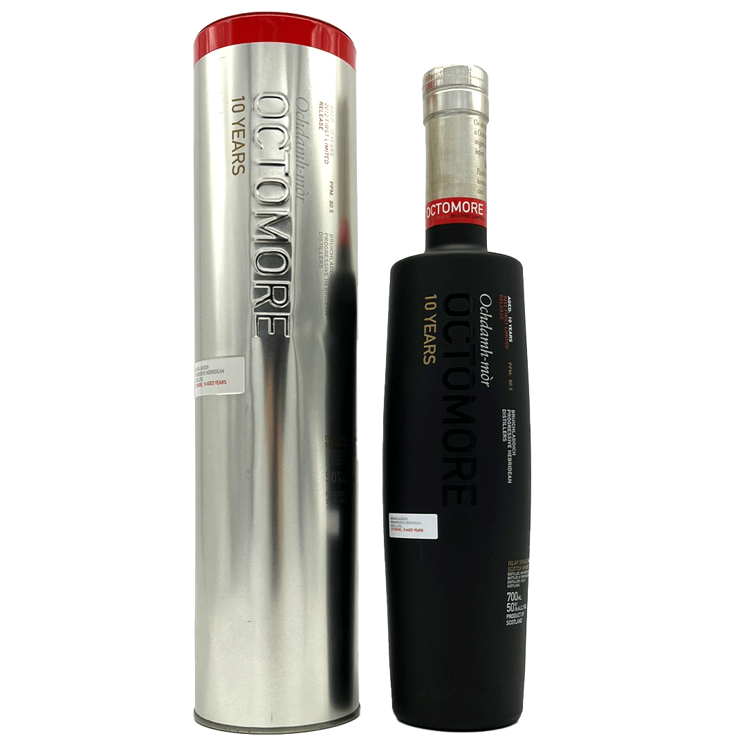 Octomore 10 Jahre - 80,5 PPM - First Limited Release - 2012