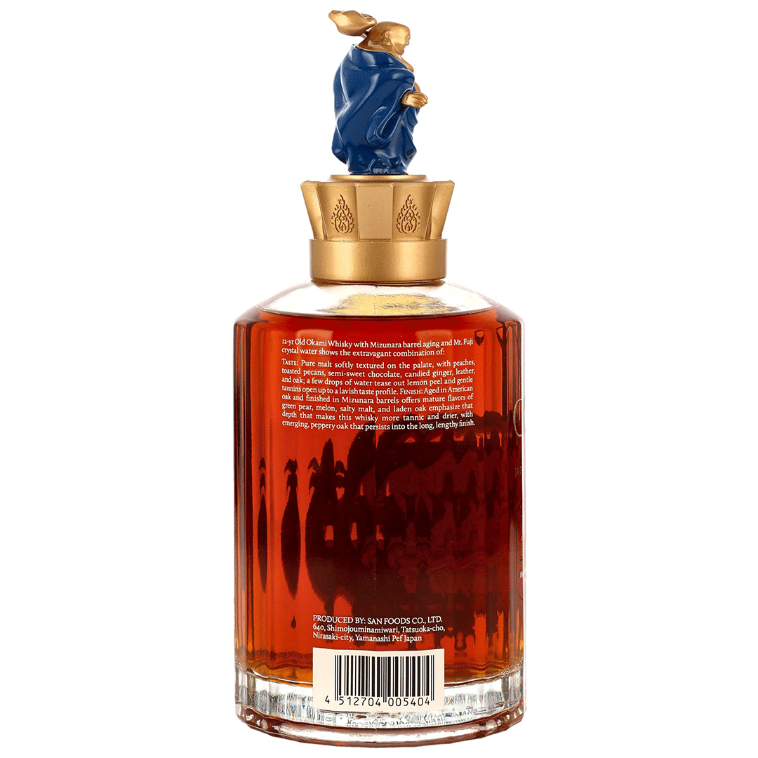 Okami 12 Jahre - Pure Malt - Mizunara Casks Finish
