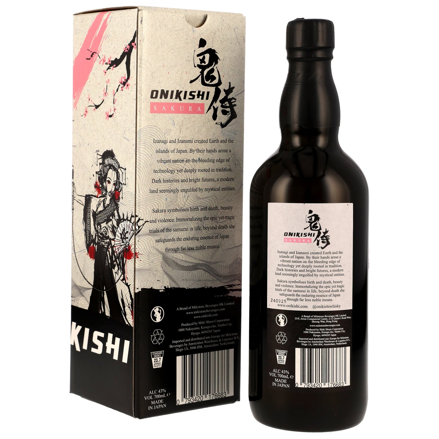 Onikishi Sakura - Cherry Blossom - Japanese Whisky