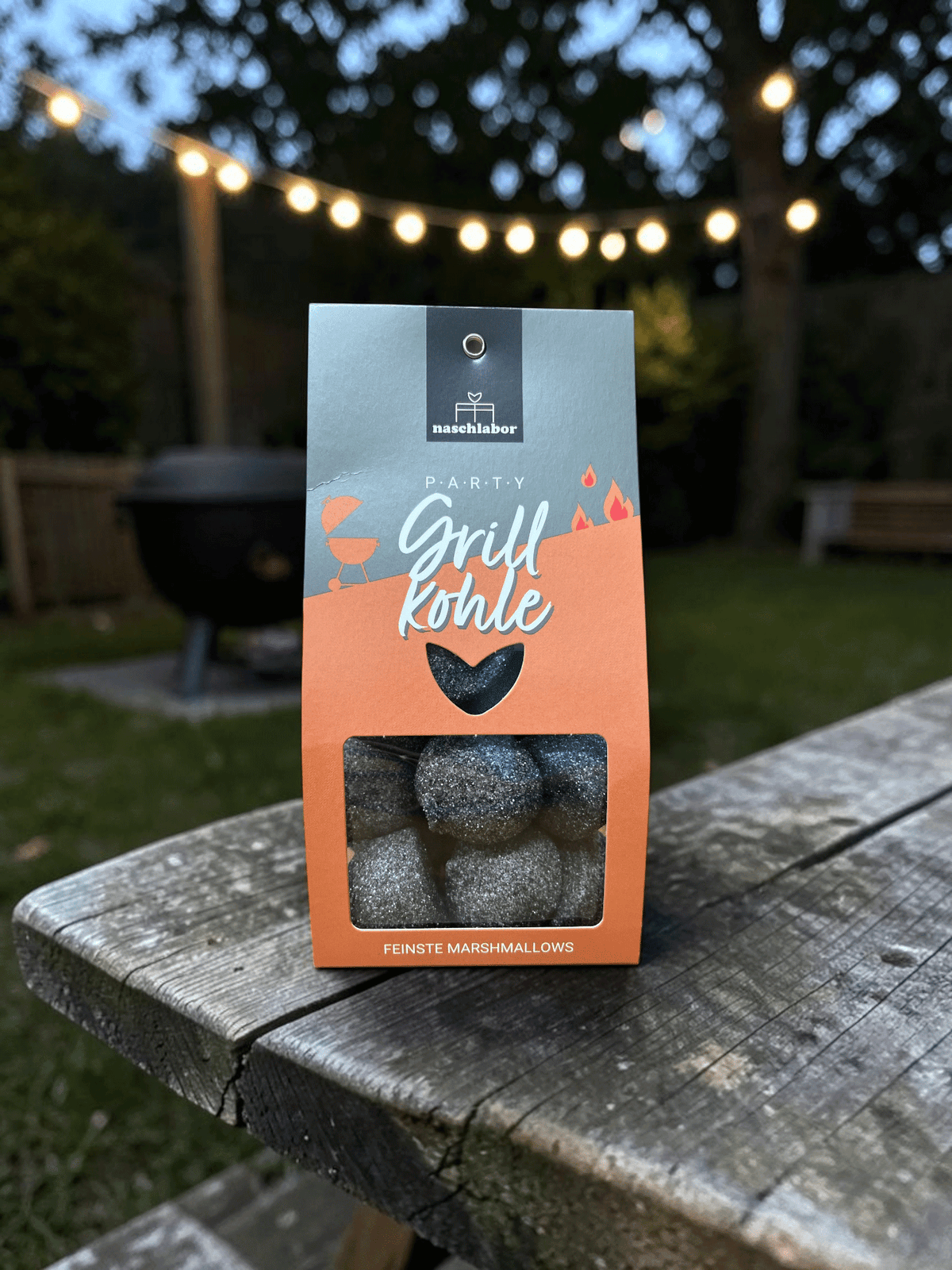 Party Grillkohle 100g Marshmallow
