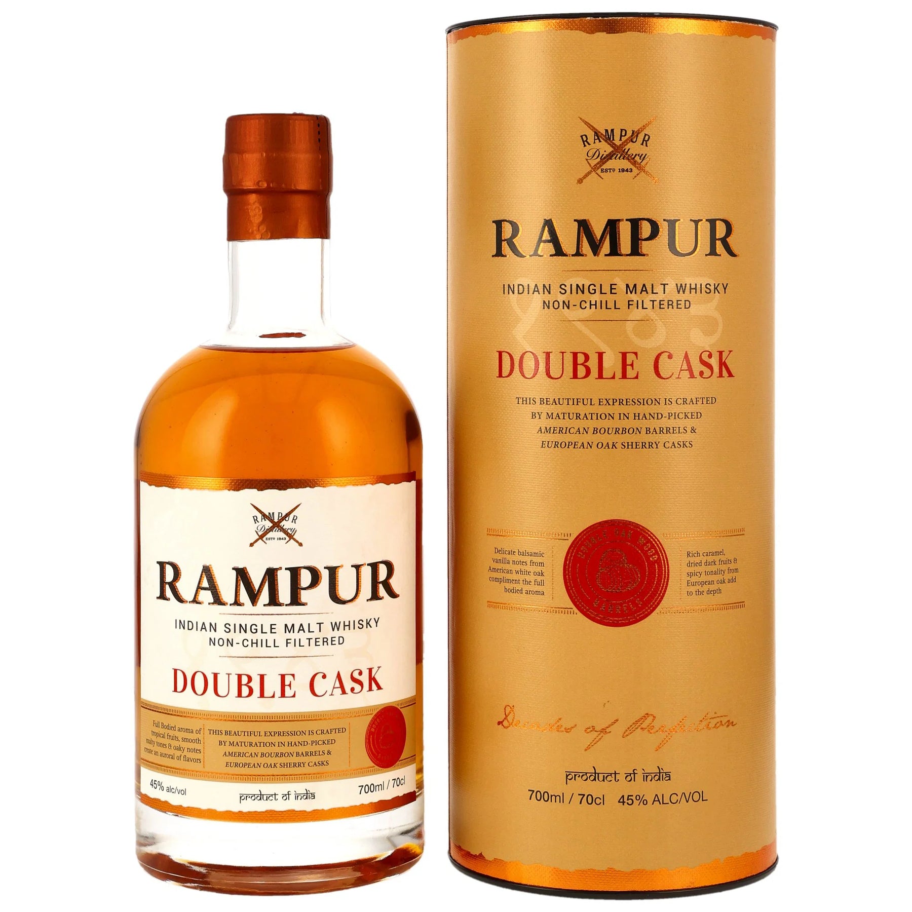 Rampur Single Malt Double Cask