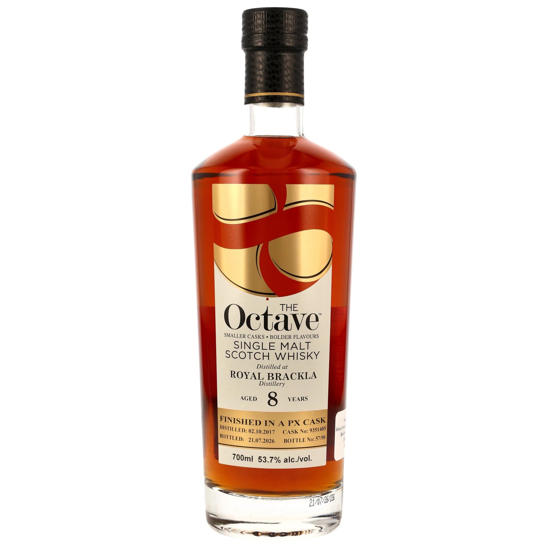 Royal Brackla 2017/2026 - 8 Jahre - PX Sherry Cask Finish - Fassnummer 9351405 - The Octave - Duncan Taylor