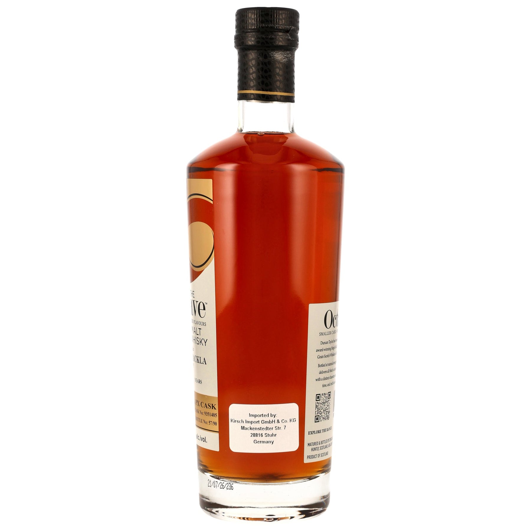 Royal Brackla 2017/2026 - 8 Jahre - PX Sherry Cask Finish - Fassnummer 9351405 - The Octave - Duncan Taylor