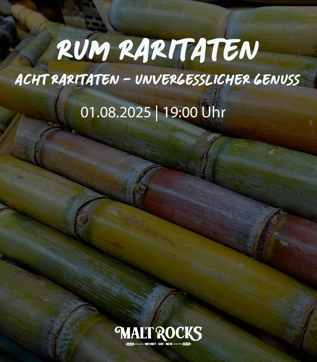 RUM Raritäten Tasting - vor Ort am 01.08.2025