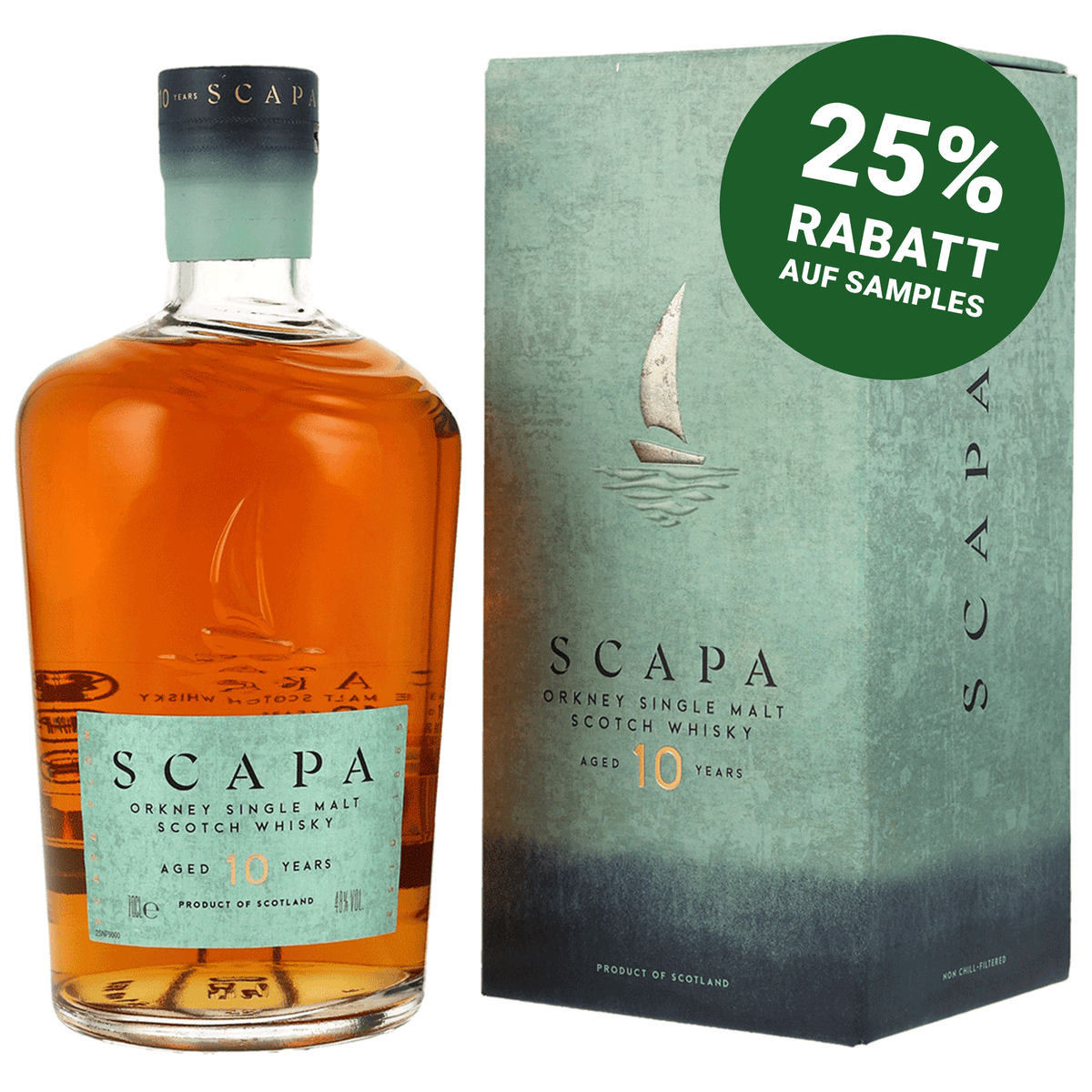 Scapa 10 Jahre - Orkney Single Malt Scotch Whisky