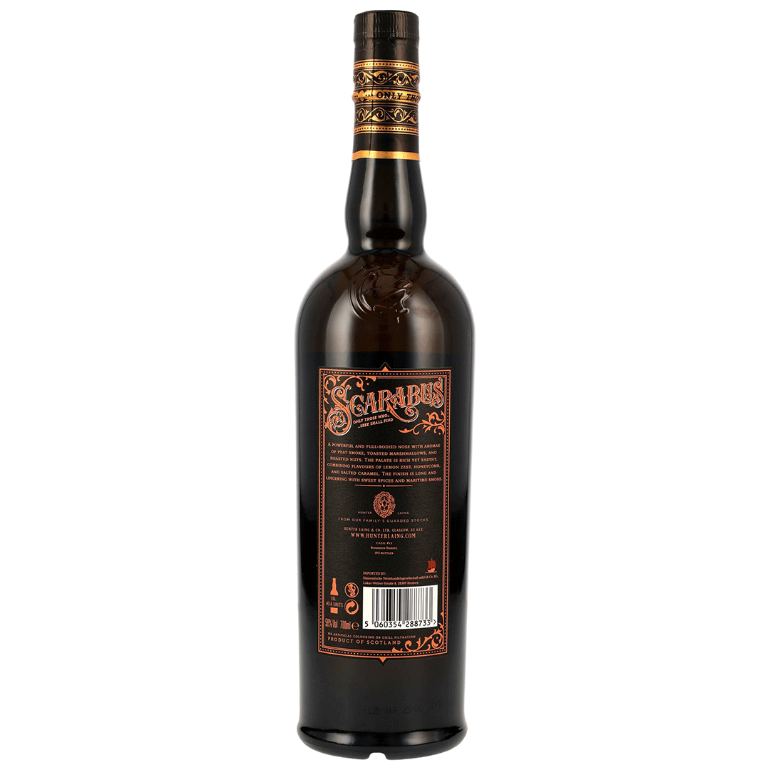 Scarabus Single Cask - Bourbon Barrel - Fassnummer 12 - Hunter Laing