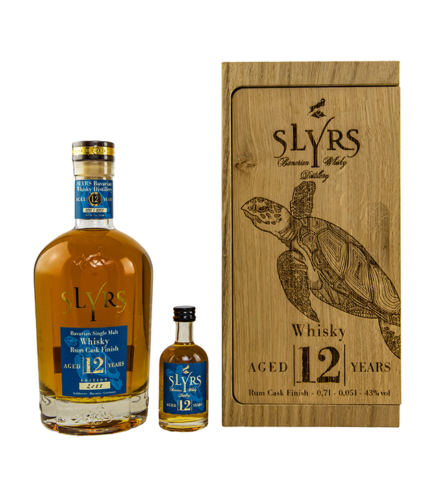 SLYRS Single Malt Whisky Aged 12 Years Rum Cask Finish