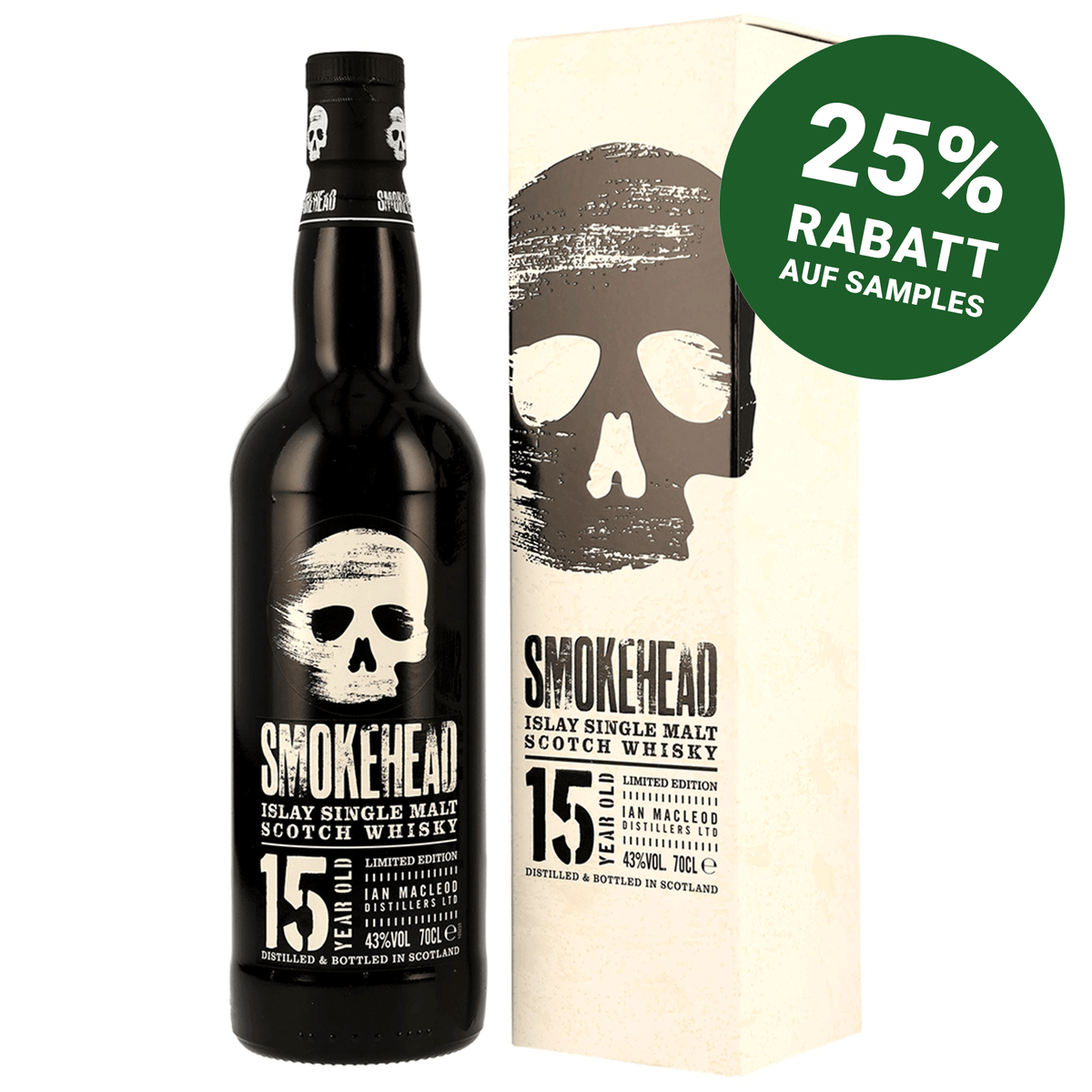 Smokehead 15 Jahre - Islay Single Malt Scotch Whisky