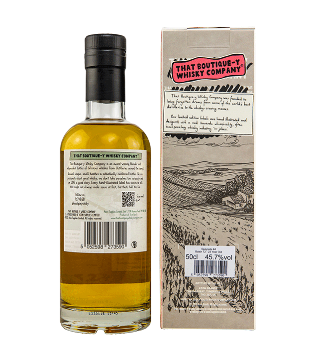 Speyside #4 - 23 Jahre - Batch 12 - That Boutique-y Whisky Company
