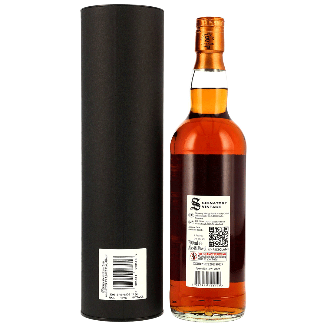 Speyside (M) 2009/2025 - 15 Jahre - Signatory Small Batch Edition #18