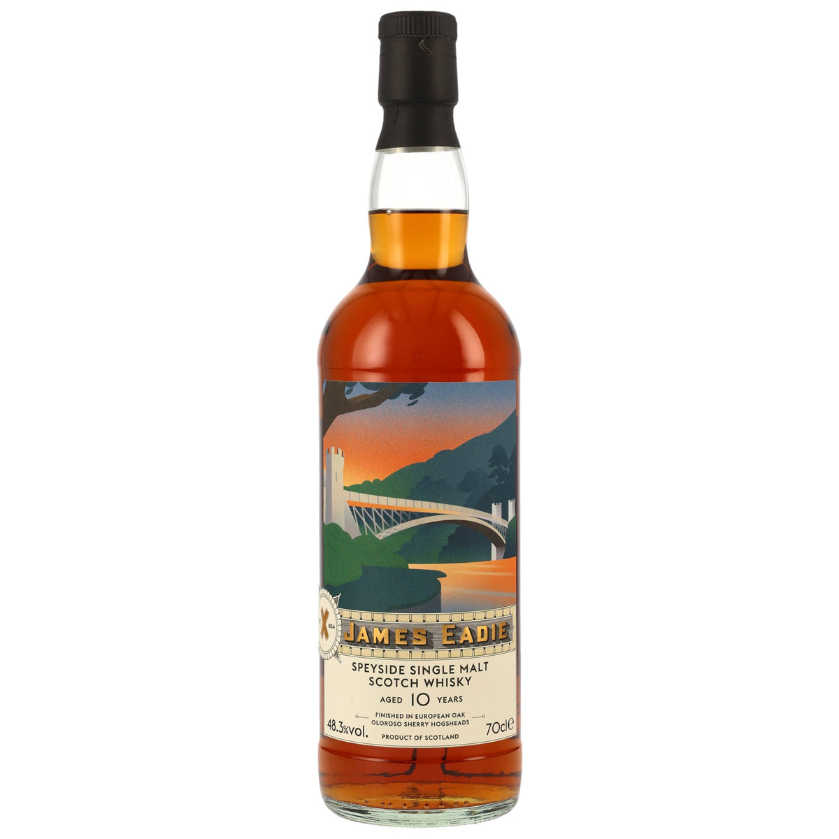 Speyside Single Malt (Dailuaine) - 10 Jahre - Sherry Cask Finish - James Eadie