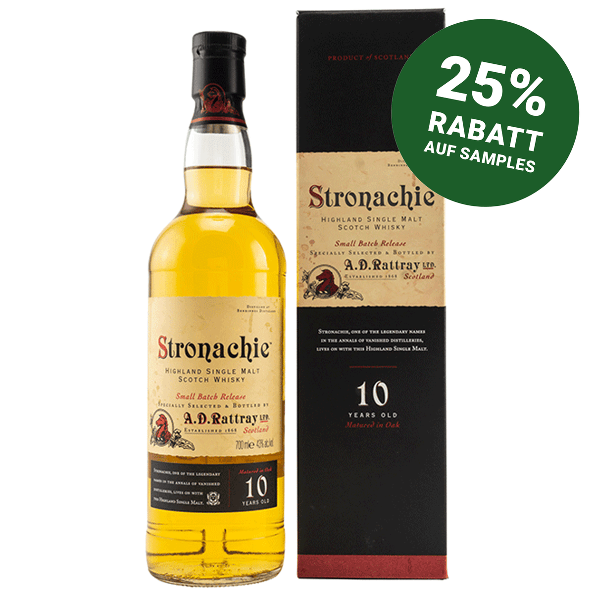 Stronachie Single Malt 10 Jahre (Benrinnes)