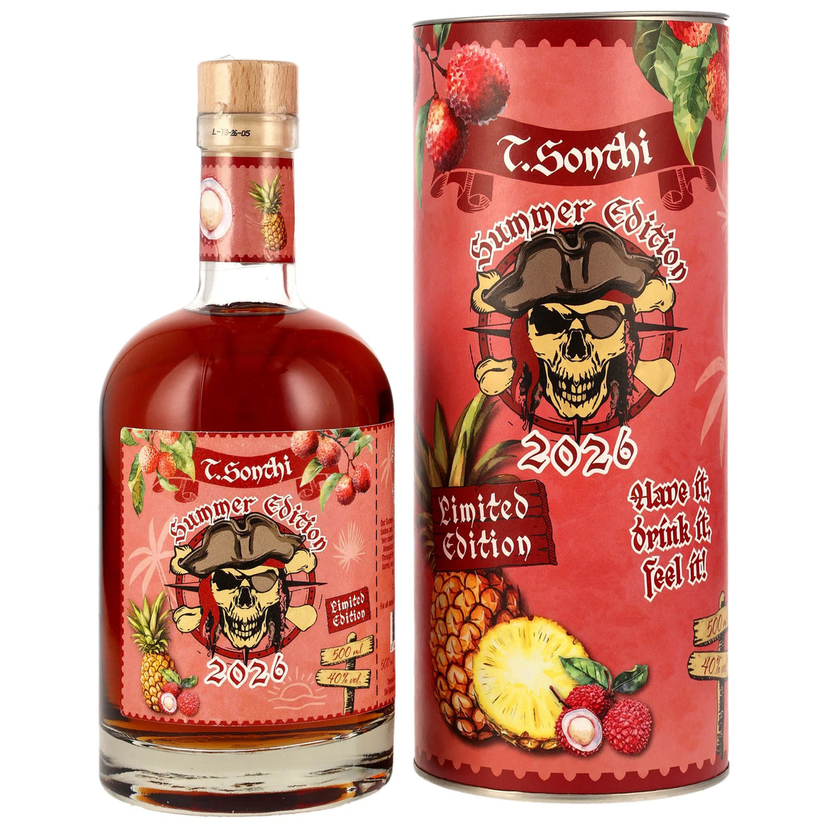 T.Sonthi Rum - Summer Edition 2026 - Jamaica & Barbados - 10 Jahre