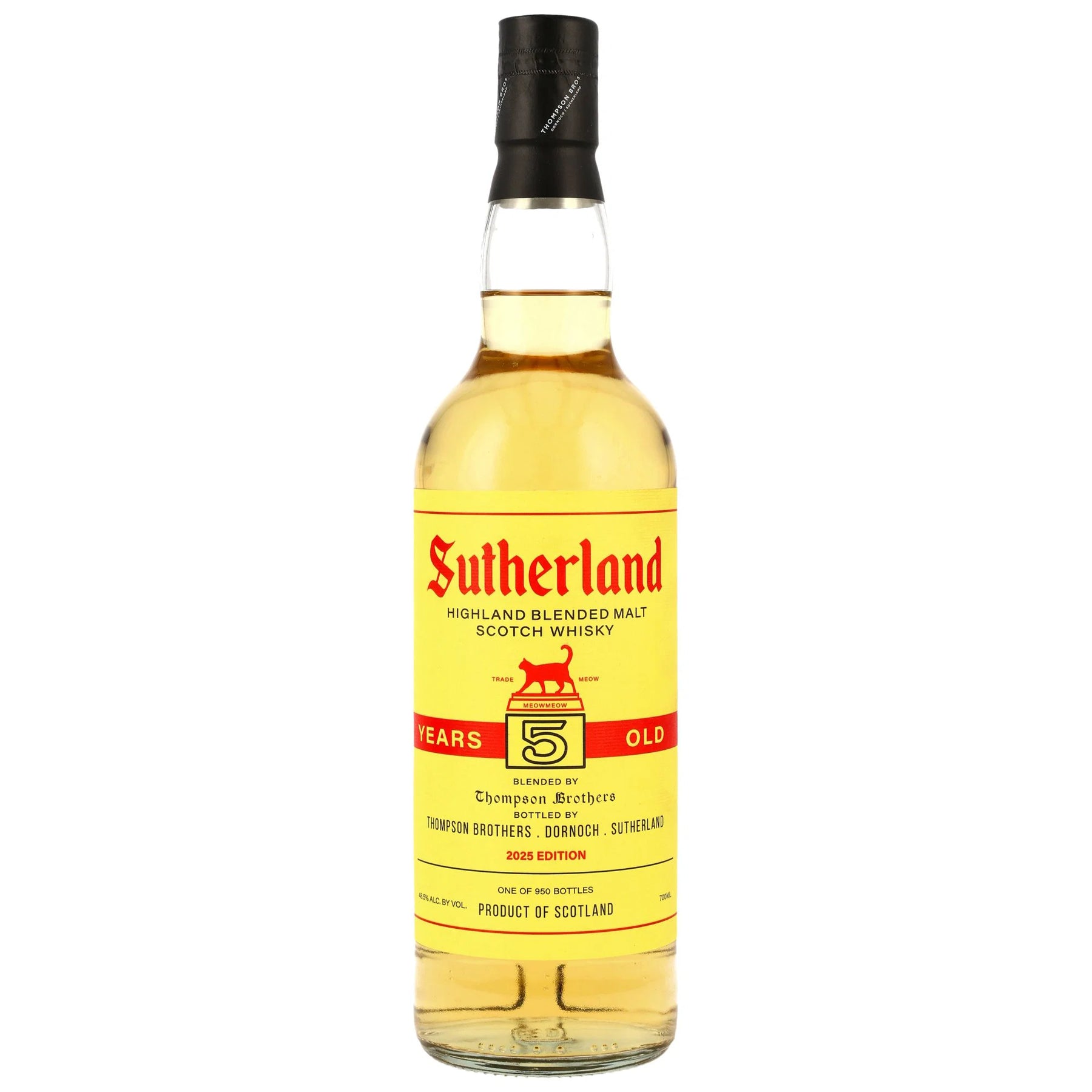 Sutherland 5 Jahre - Highland Blended Malt Whisky - Thompson Bros.